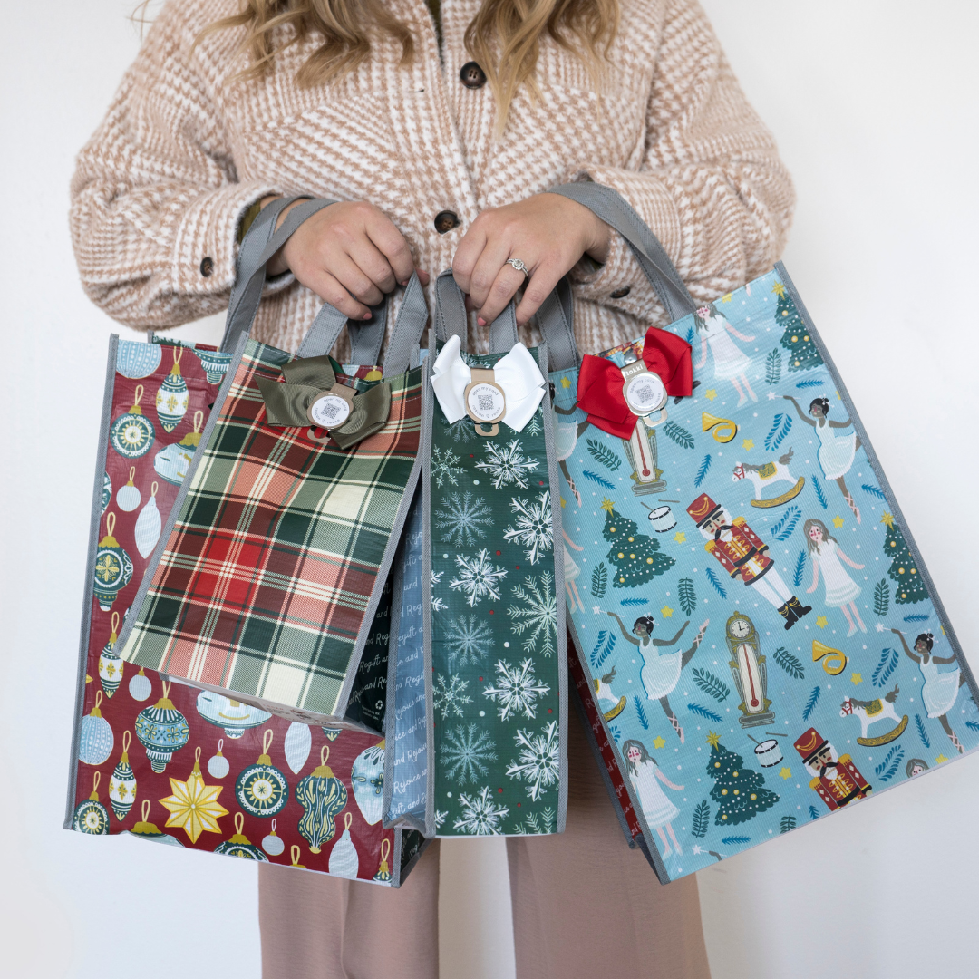 Shine | Large | Reusable Gift Bag + QR Greeting Card