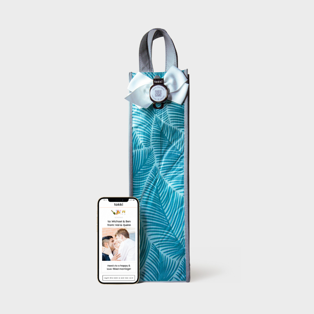 Grow | Large | Reusable Gift Bag + QR Greeting Card