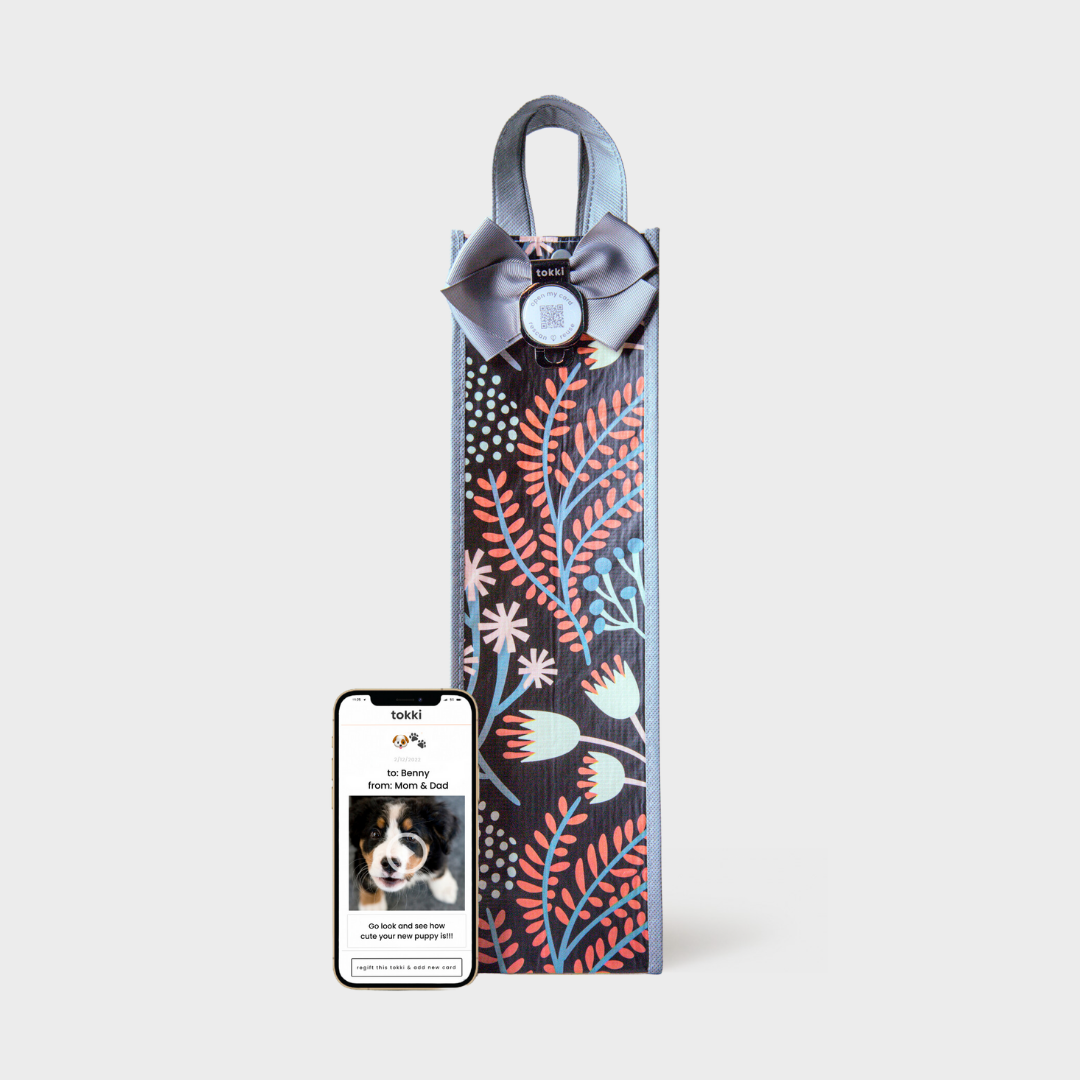 Inspire | Wine | Reusable Gift Bag + QR Greeting Card