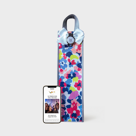 Play | Wine | Reusable Gift Bag + QR Greeting Card