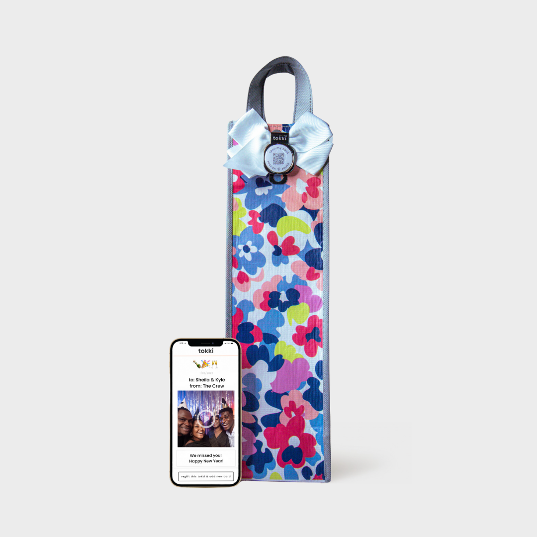 Play | Medium | Reusable Gift Bag + QR Greeting Card