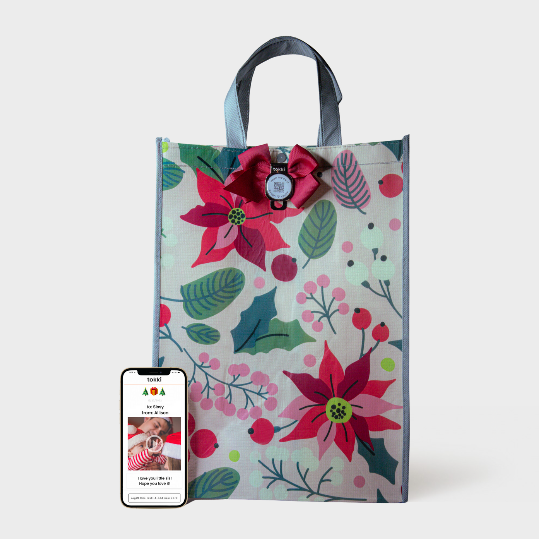 Shine | Wine | Reusable Gift Bag + QR Greeting Card
