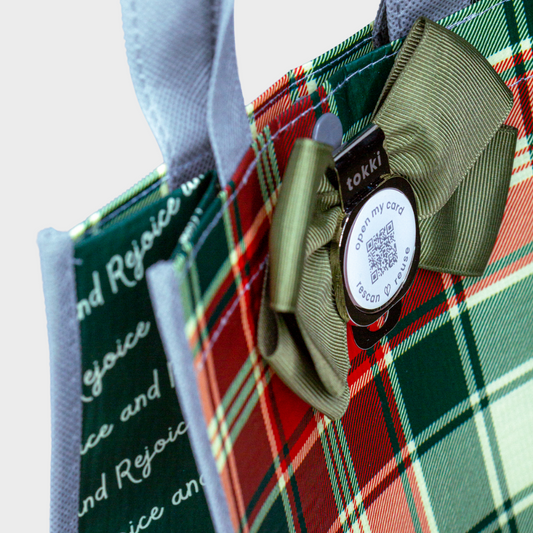 Remember | Medium | Reusable Gift Bag + QR Greeting Card