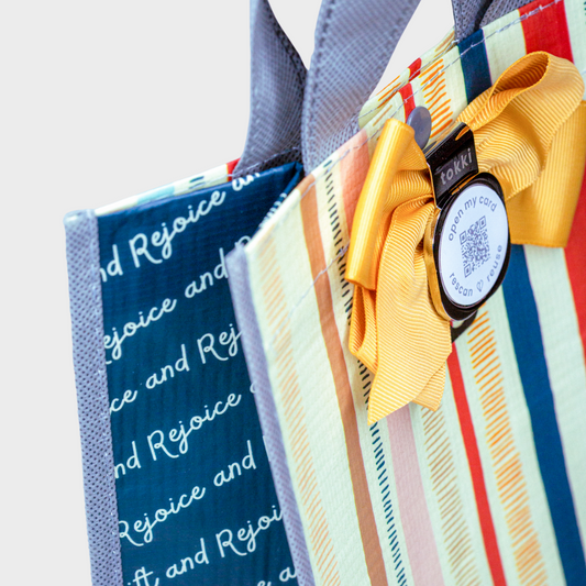 Empower | Medium | Reusable Gift Bag + QR Greeting Card