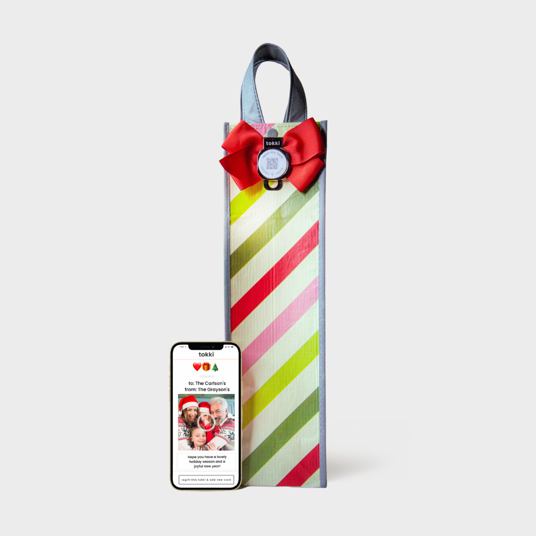 Twinkle | Medium | Reusable Gift Bag + QR Greeting Card