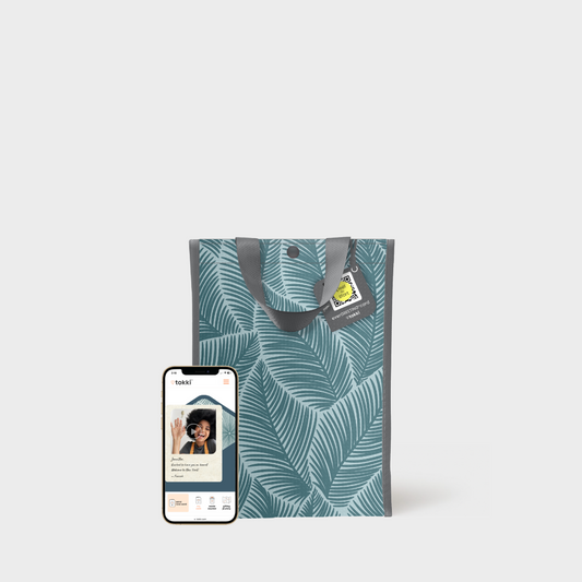 Grow | Medium | Reusable Gift Bag + QR Greeting Card
