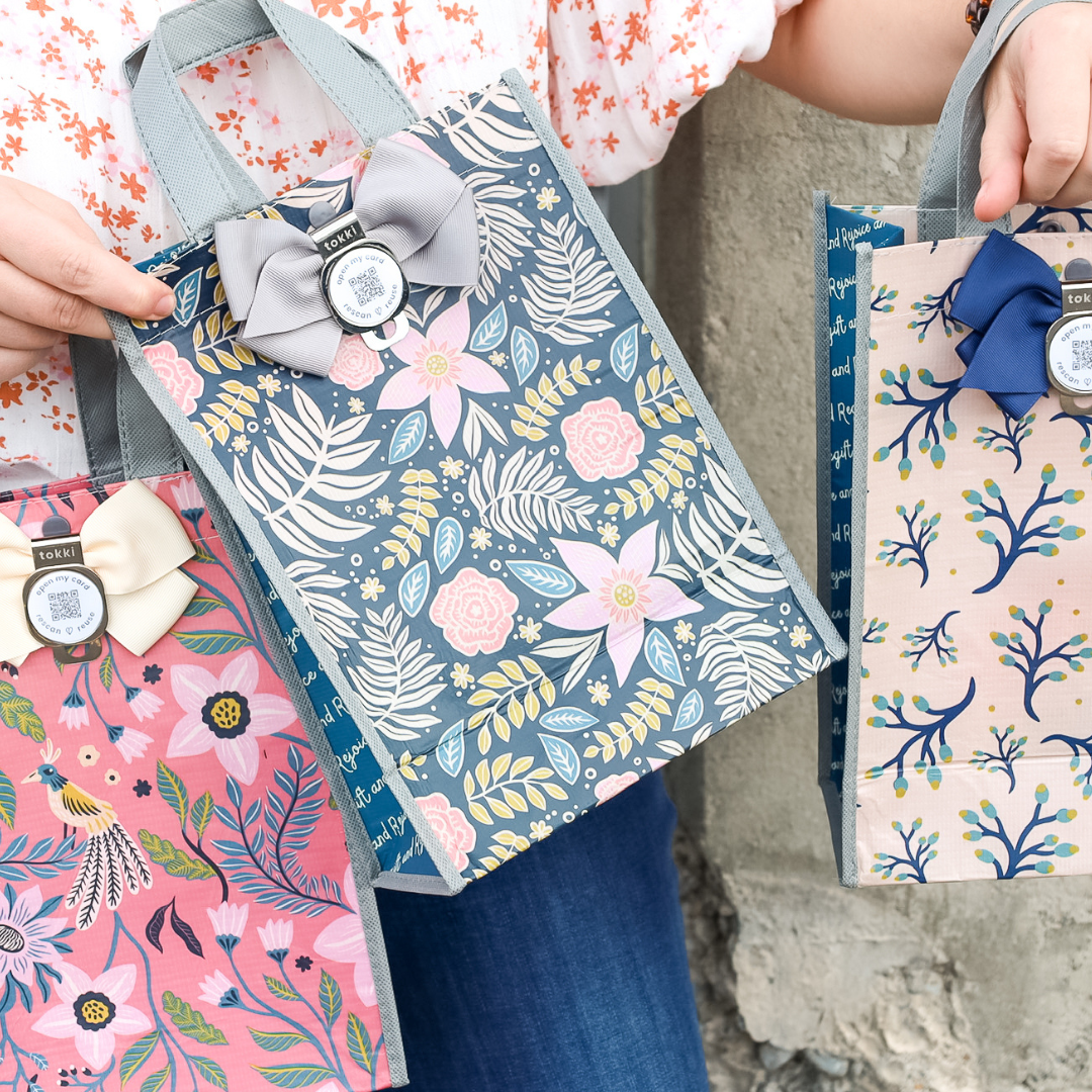 Empower | Medium | Reusable Gift Bag + QR Greeting Card