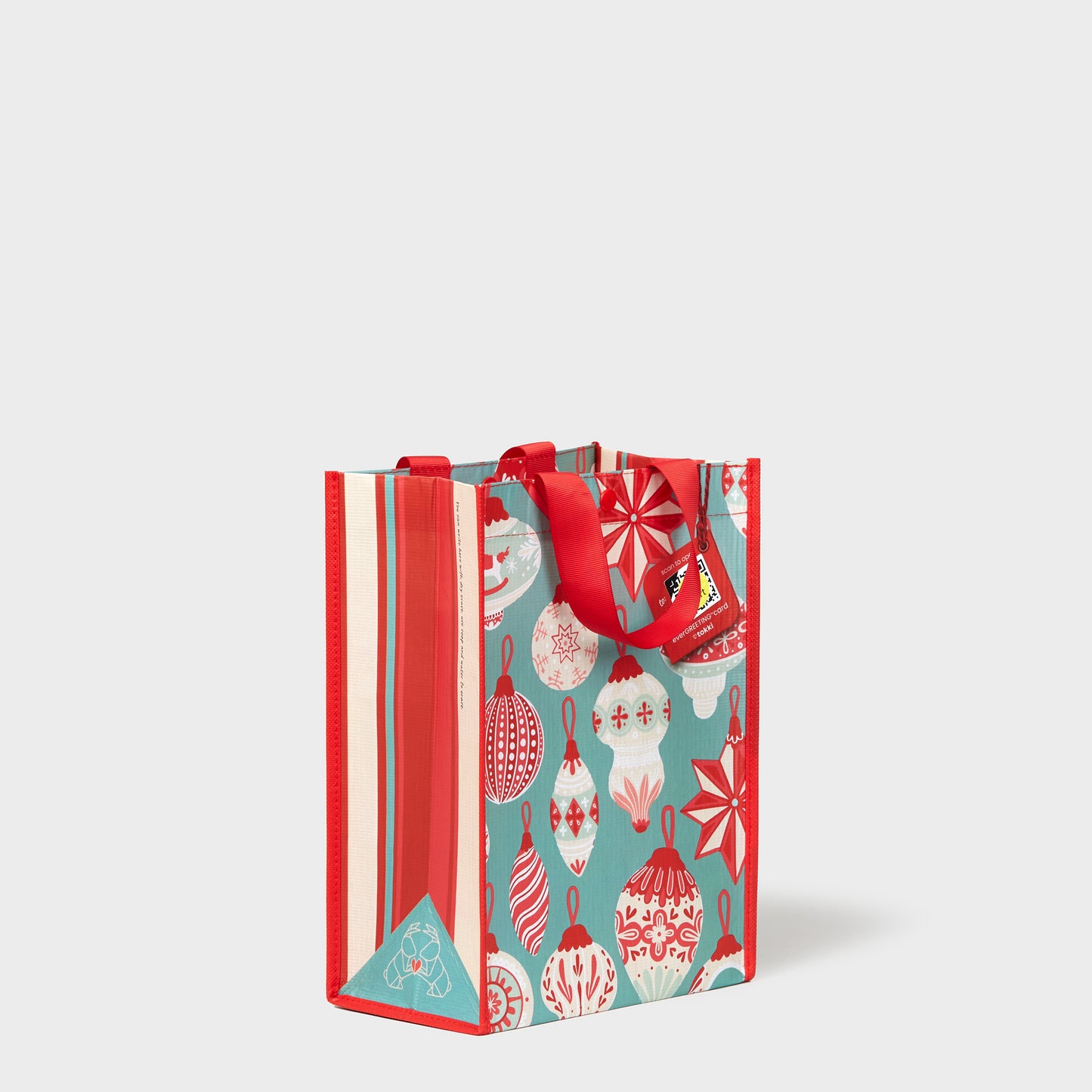 Ornaments | Medium | Reusable Gift Bag + QR Greeting Card