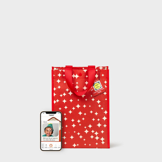 Sparkle | Medium | Gift Bag + QR Greeting Card