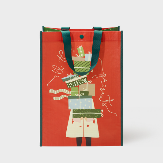 All The Presents | Large | Reusable Gift Bag + QR Greeting Card
