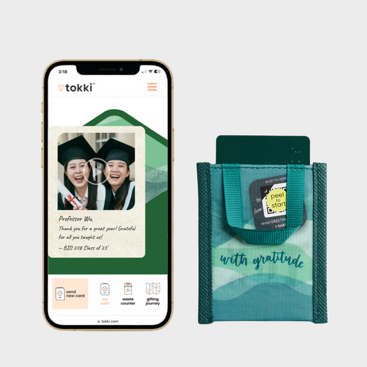 Gratitude | Reusable Gift Card Holder + QR Greeting Card