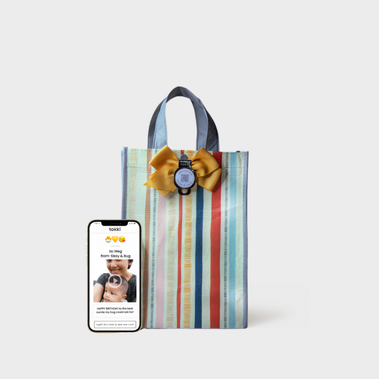 Empower | Medium | Reusable Gift Bag + QR Greeting Card