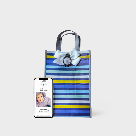 Gleam | Medium | Reusable Gift Bag + QR Greeting Card