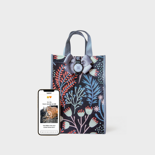 Inspire | Medium | Reusable Gift Bag + QR Greeting Card