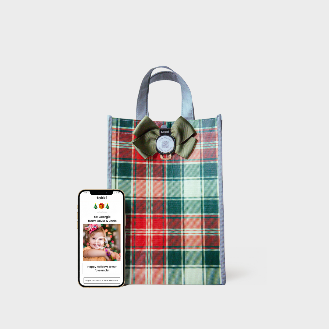 Remember | Medium | Reusable Gift Bag + QR Greeting Card