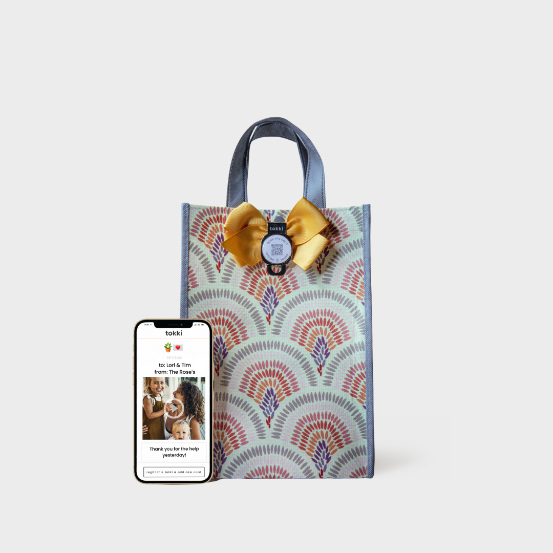 Dream | Medium | Reusable Gift Bag + QR Greeting Card – Tokki