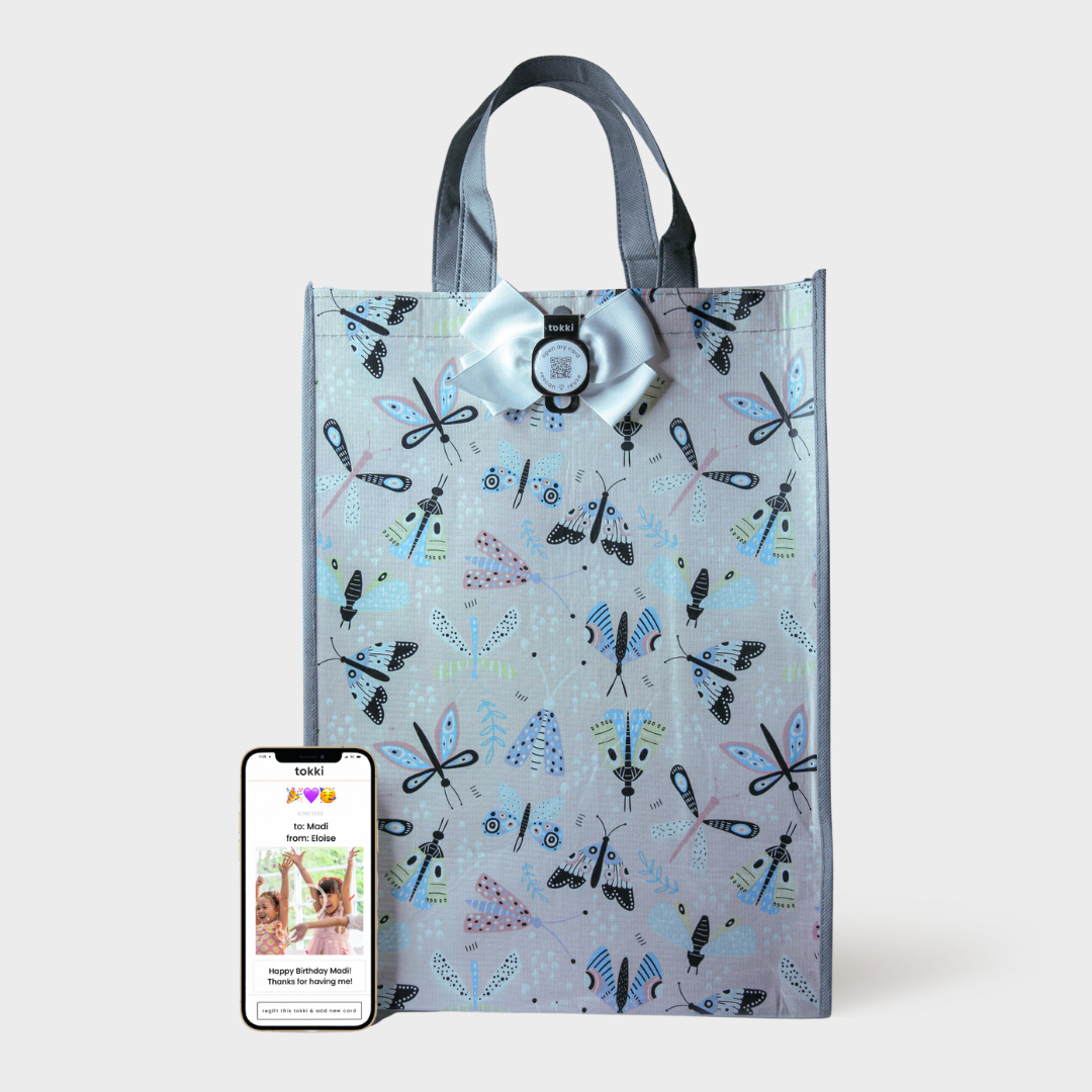 Flutter | Medium | Reusable Gift Bag + QR Greeting Card