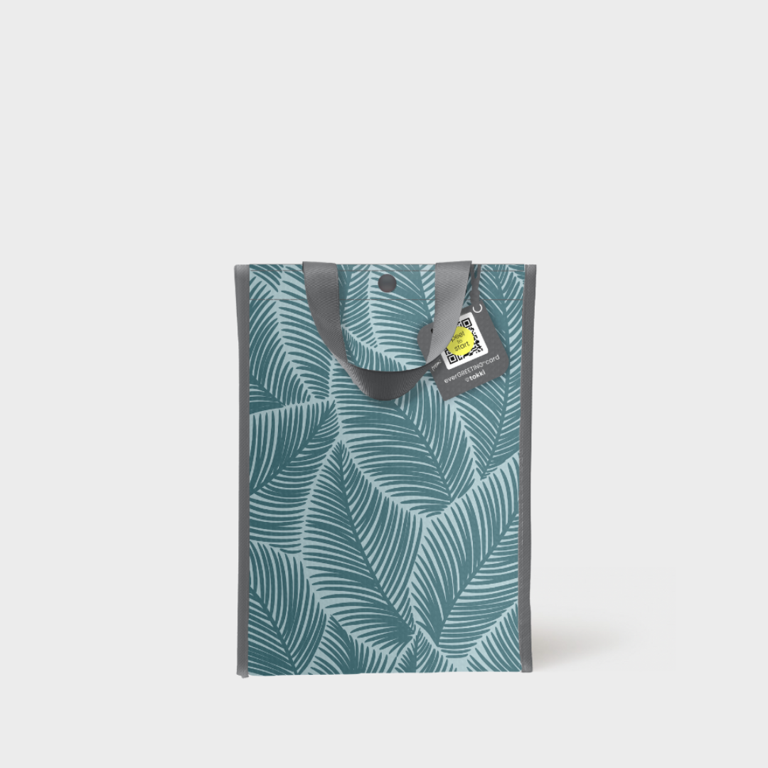Gratitude Bundle | Reusable Gift Bag + QR Greeting Card | 8 Pieces