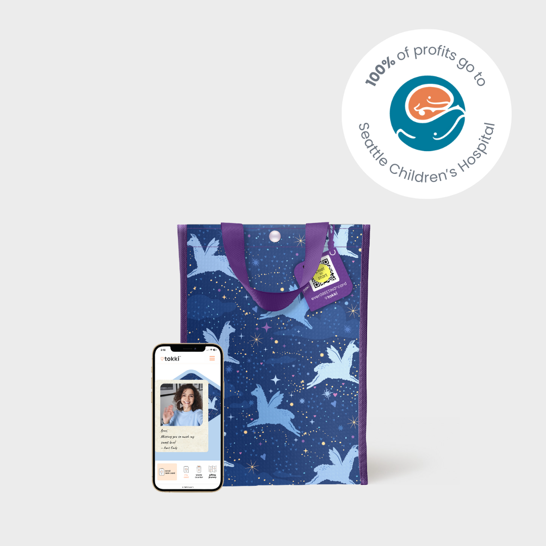 Soar | Medium | Reusable Gift Bag + EverGREETING™️ Card