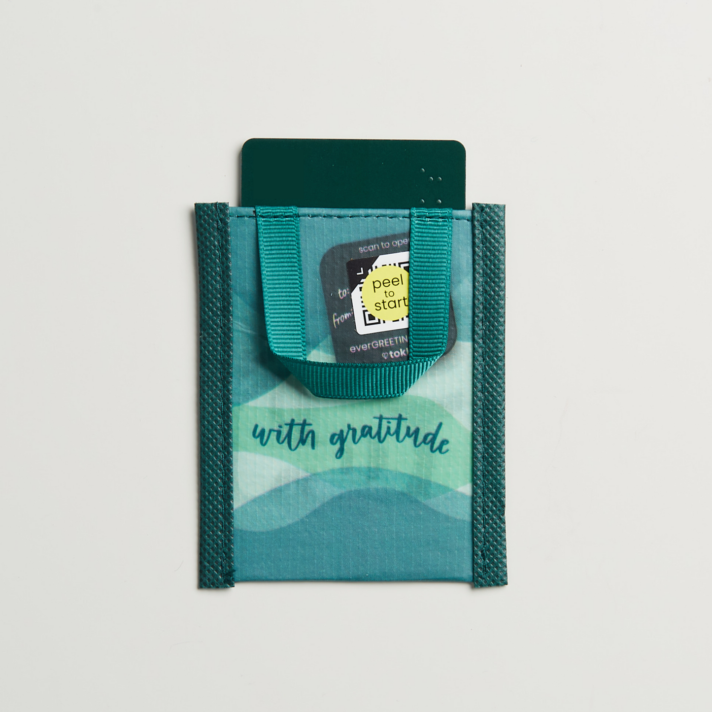 Reusable Gift Card Holder + QR Greeting Card Bundle | 8 Pieces