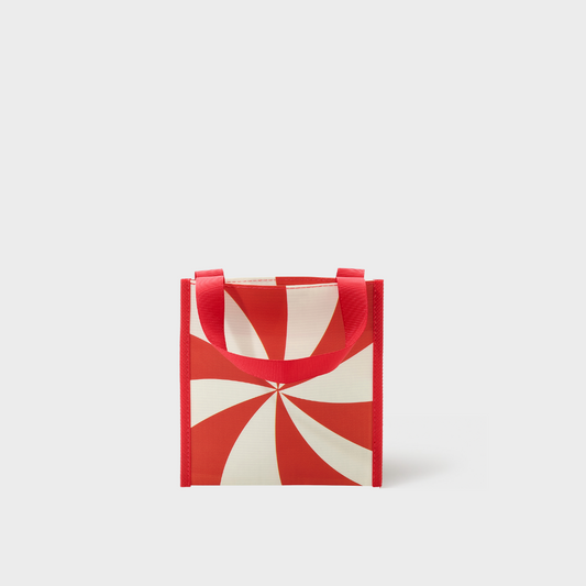 Red Swirl | Reusable Gift Gift Card Holder + QR Greeting Card