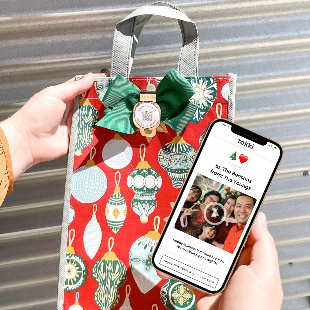 Everything Under the Tree | QR Card + Gift Bag Bundle
